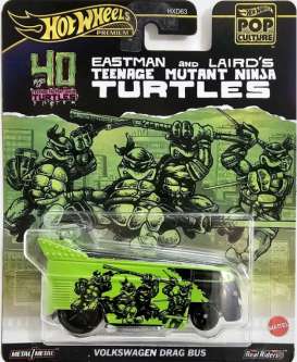 Volkswagen  - Drag Bus green/black - 1:64 - Hotwheels - HVJ46 - hwmvHVJ46 | The Diecast Company