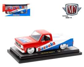 Chevrolet  -  Cheyenne 10 1973 red/white/blue - 1:24 - M2 Machines - 40300-119B - M2-40300-119B | The Diecast Company