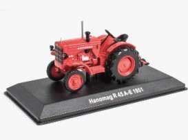 Hanomag  - R45 1951 red - 1:43 - Magazine Models - AFTRA073A - MagTractorR45Re | The Diecast Company