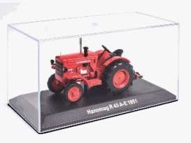 Hanomag  - R45 1951 red - 1:43 - Magazine Models - AFTRA073A - MagTractorR45Re | The Diecast Company