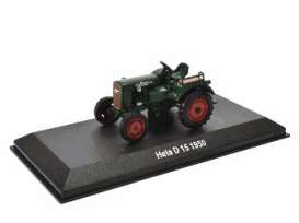 Hela  - D15 1958 green - 1:43 - Magazine Models - AFTRA017B - MagTractorD15Gr | The Diecast Company