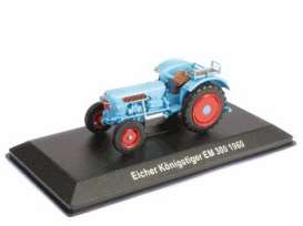 Eicher  - Königstiger 1960 blue - 1:43 - Magazine Models - AFTRA042B - MagTractorEM300Bl | The Diecast Company