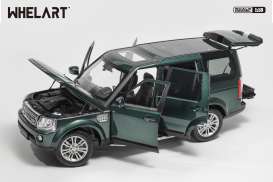 Land Rover  - Discovery 4 green - 1:18 - Whelart - WA180202 - WA180202 | The Diecast Company