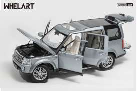 Land Rover  - Discovery 4 silver - 1:18 - Whelart - WA180204 - WA180204 | The Diecast Company
