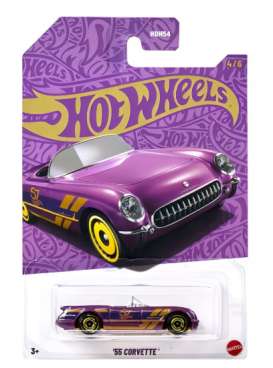 Corvette  - purple/gold - 1:64 - Hotwheels - JDM23 - hwmvJDM23 | The Diecast Company
