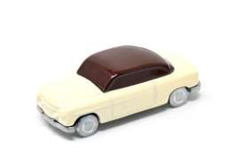 Fiat  - 1900 Granluce cream/maroon - 1:76 - Officina 942 - 1044B - Off1044B | The Diecast Company