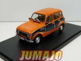 Renault  - 4 1982 orange - 1:43 - Magazine Models - R4L46 - magR4L46 | The Diecast Company