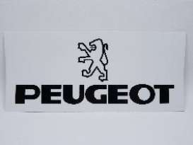 Peugeot  - white/black - Magazine Models - magSTK12 - magSTK12 | The Diecast Company