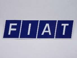 Fiat  - white/blue - Magazine Models - magSTK19 - magSTK19 | The Diecast Company