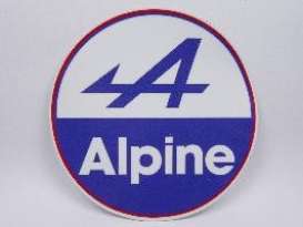 Alpine  - white/blue/red - Magazine Models - magSTK25 - magSTK25 | The Diecast Company