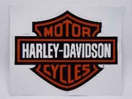 Harley Davidson  - red/white/black - Magazine Models - magSTK27 - magSTK27 | The Diecast Company
