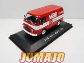 Fiat  - 1000 T 1965 white/red - 1:43 - Magazine Models - PUBmigri - magPUBmigri | The Diecast Company