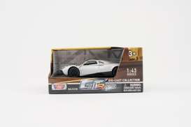 Pagani  - Huayra silver - 1:43 - Motor Max - 79332C - mmax79332C | The Diecast Company
