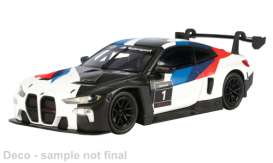 BMW  - M4 GT3 white/black/red - 1:43 - Motor Max - 79418 - mmax79418 | The Diecast Company