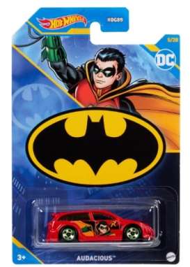 Batman  - Audacious  red - 1:64 - Hotwheels - HLK53 - hwmvHLK53 | The Diecast Company