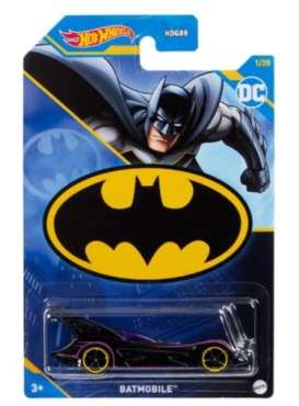 Batman  - Batmobile purple/black - 1:64 - Hotwheels - HLK55 - hwmvHLK55 | The Diecast Company