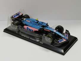 Alpine  - A522 2022 blue/pink - 1:24 - Magazine Models - MW2ALA0064 - mag24F10064 | The Diecast Company