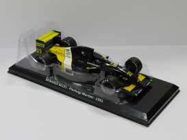 Minardi  - M191 1991 black/yellow - 1:24 - Magazine Models - MW2ALA0077 - ma24F10077 | The Diecast Company