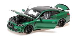 BMW  - M4 2024 green metallic - 1:18 - Minichamps - 110020142 - mc110020142 | The Diecast Company