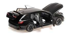 BMW  - i5 M60 Touring 2024 black metallic - 1:18 - Minichamps - 110023602 - mc110023602 | The Diecast Company