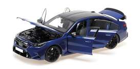 BMW  - M5 2024 blue metallic - 1:18 - Minichamps - 110023802 - mc110023802 | The Diecast Company