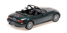 BMW  - Z3 Roadster 1997 dark green metallic - 1:18 - Minichamps - 155024132 - mc155024132 | The Diecast Company