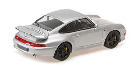 Porsche  - 911 (993) Turbo S 1997 silver - 1:18 - Minichamps - 155061181 - mc155061181 | The Diecast Company