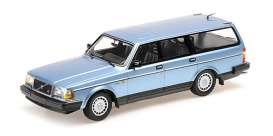 Volvo  - 240 GL Break 1986 blue - 1:18 - Minichamps - 155171414 - mc155171414 | The Diecast Company