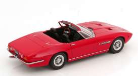 Maserati  - Ghibli Spyder 1970 red - 1:18 - KK - Scale - 181301 - kkdc181301 | The Diecast Company