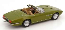 Maserati  - Ghibli Spyder 1970 green - 1:18 - KK - Scale - 181302 - kkdc181302 | The Diecast Company