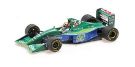 Jordan  - F191 2021 green/blue - 1:43 - Minichamps - 510219133 - mc510219133 | The Diecast Company
