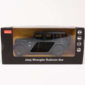 Jeep  - Wrangler Rubicon 4xe black - 1:24 - Rastar - 64610 - rastar64610bk | The Diecast Company