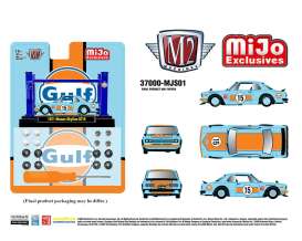 Nissan  - Skyline 2000 GT-R 1971 blue/orange - 1:64 - M2 Machines - 37000-MJS01 - M2-37000-MJS01 | The Diecast Company