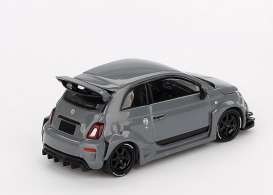 Fiat  - Abarth 595 LB-Works X 2024 grey - 1:64 - Mini GT - 00995Lhd - MGT00995Lhd | The Diecast Company