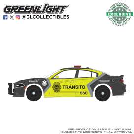 Dodge  - Charger 2022 black/yellow - 1:64 - GreenLight - 30561 - gl30561 | The Diecast Company