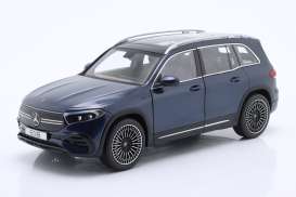 Mercedes Benz  -  EQB 2021 blue - 1:18 - Mercedes Benz - B66961280 - mb66961280 | The Diecast Company