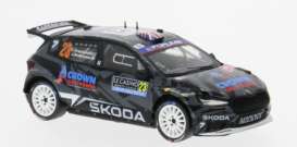 Skoda  - Fabia RS 2025 black - 1:43 - IXO Models - 1005372 - ixoram979 | The Diecast Company