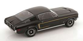 Ford  - Mustang GT Fastback 1968 black - 1:18 - KK - Scale - 181393 - kkdc181393 | The Diecast Company
