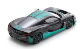 Rimac  - Nevera Time Attack 2023 black/green - 1:18 - Schuco - 00084 - schuco00084 | The Diecast Company