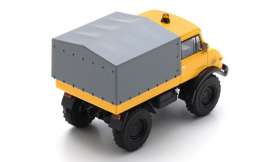 Mercedes Benz Unimog - U406 yellow/grey - 1:64 - Schuco - S64U00001 - schucoS64U00001 | The Diecast Company