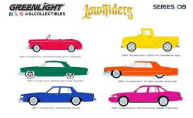 Assortment/ Mix  - California Lowriders Series 8  various - 1:64 - GreenLight - 63090 - gl63090 | The Diecast Company