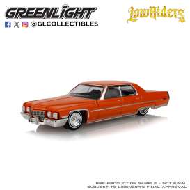 Cadillac  - Coupe deVille 1972 orange - 1:64 - GreenLight - 63090D - gl63090D | The Diecast Company