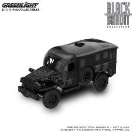 Dodge  - WC54 Ambulance black - 1:64 - GreenLight - 28190C - gl28190C | The Diecast Company