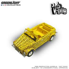 Volkswagen  - Thing Type 18 Custom 1973 yellow - 1:64 - GreenLight - 36130E - gl36130E | The Diecast Company