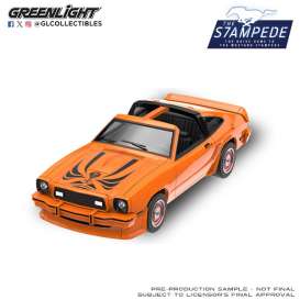 Ford Mustang - King Cobra II 1978 tangerine/black - 1:64 - GreenLight - 125402B - gl125402B | The Diecast Company