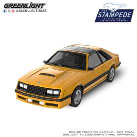 Ford  - Fox Mustang 1982 medium vanilla - 1:64 - GreenLight - 125402C - gl125402C | The Diecast Company