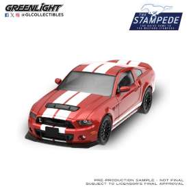 Ford Shelby - Mustang GT-500 2013 race red - 1:64 - GreenLight - 125402E - gl125402E | The Diecast Company