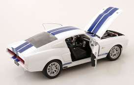 Ford Mustang - Shelby GT 500 Eleanor 1967 white/blue - 1:12 - KK - Scale - DC120172 - kkdc120172 | The Diecast Company