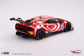 Lamborghini  - Huracan GT3 EVO2 2024 red/white - 1:18 - Top Speed - TS0626 - TS0626 | The Diecast Company