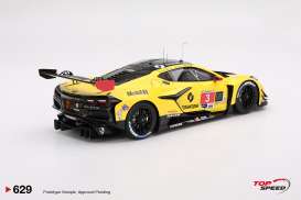 Chevrolet  - Corvette Z06 GT3.R 2025 yellow - 1:18 - Top Speed - TS0629 - TS0629 | The Diecast Company